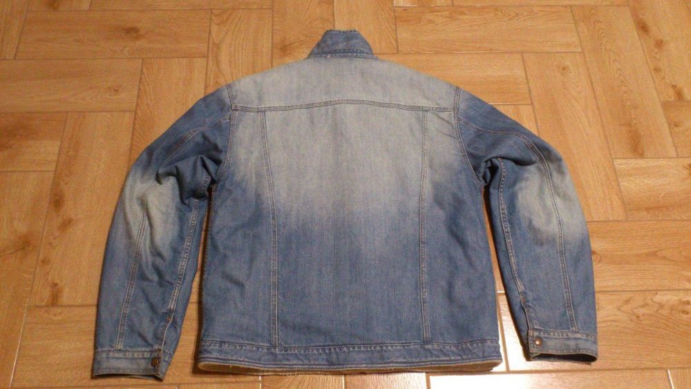 Джинсовая куртка Шерпа Sherpa Джинсовка с мехом Calvin Klein Кельвин К