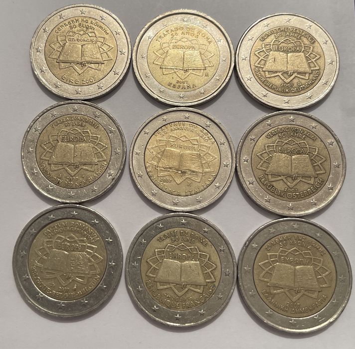 Юбилейные монеты 2 евро Новинки 2023