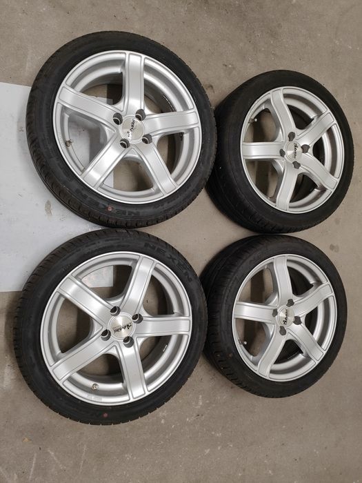 Alufelgi 16" 4x100 6.5J ET39 + opony letnie 2023
