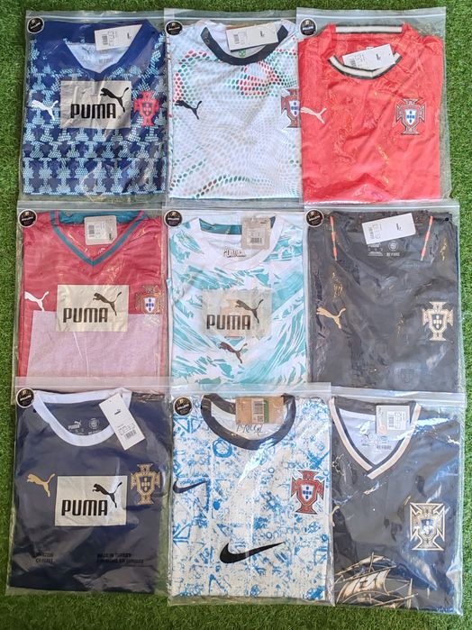 Camisolas Futebol - Várias - Clubes e Seleções
