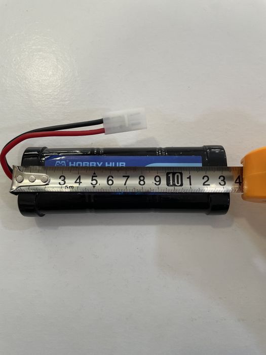 Bateria NiMH Hobby Hub 7.2V 5000mAh para Carros RC / Airsoft (Nova)