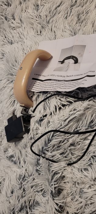 Lampa mini UV LED do paznokci. Gratis zegarek.Polecam.