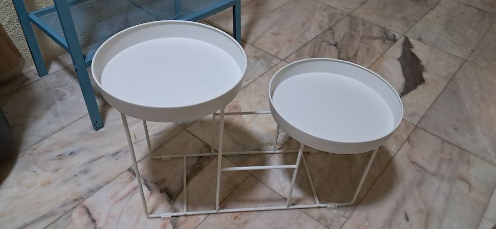 FLOREIRA Ikea de Chão branca