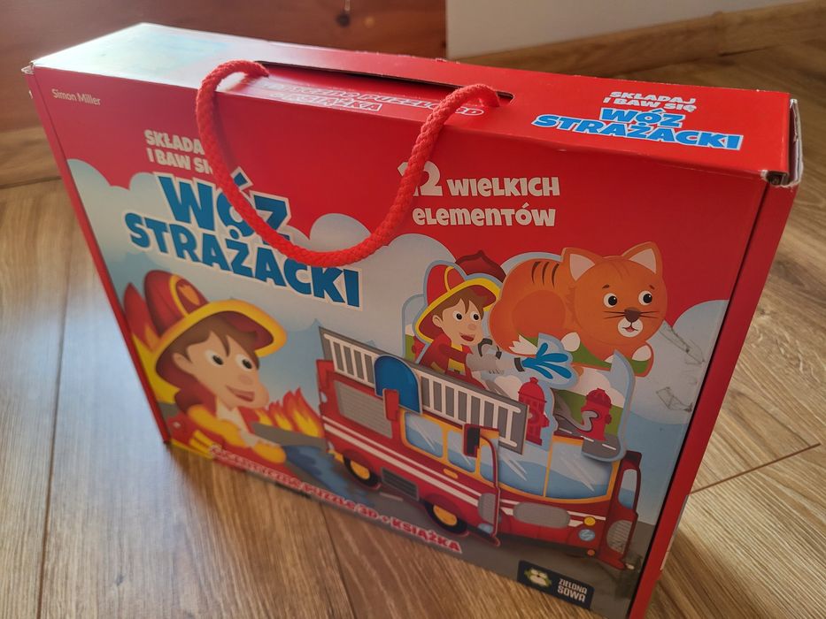 Puzzle 3D wóz strażacki