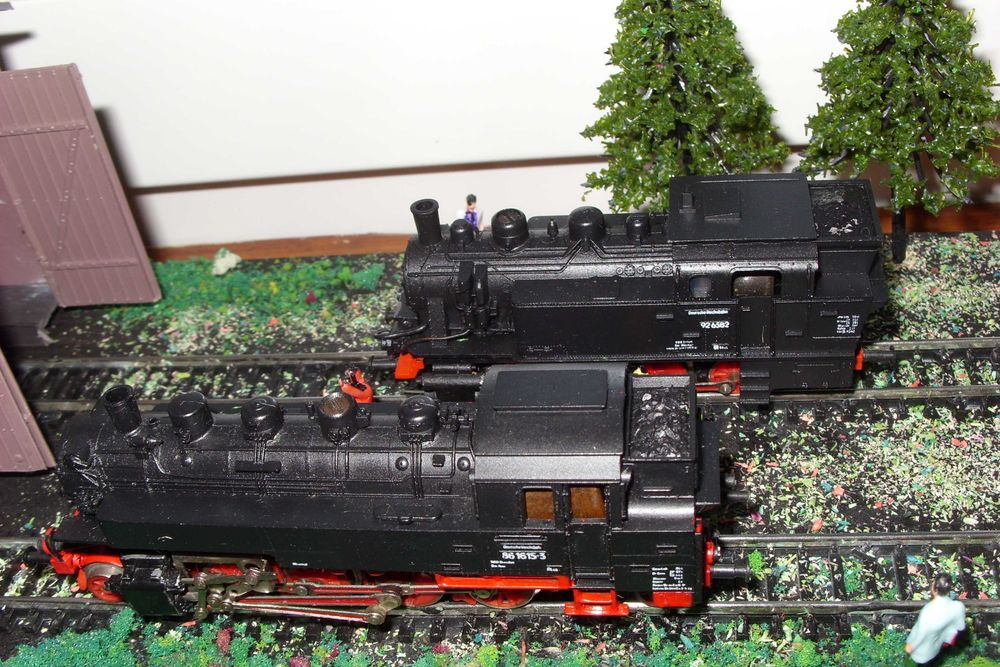 TT diorama parowozownia eksozytor