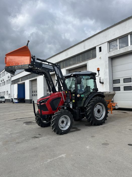 NOWY Ciągnik FOTRAK 75 KM silnik 3l 4 cylindry Dostawa z TUZ TUR Pług