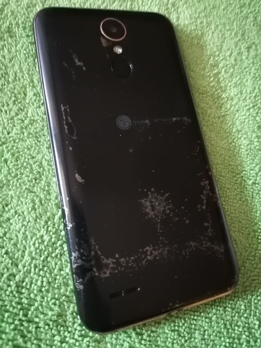 Smartfon LG K10 - (2017) - USZKODZONY - Działający - (czytaj opis)