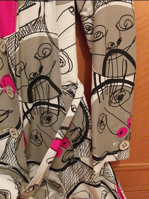 Gabardine estampada