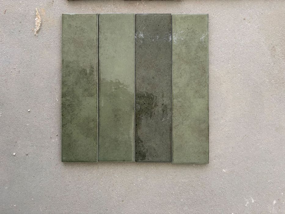 EQUIPE TRIBECA SAGE GREEN 6X24,6 próbki cegiełka oliwkowa