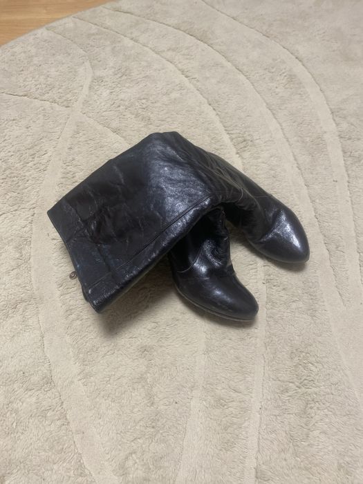 Adami high-heel leather boots in size 37.5