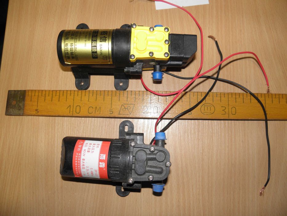 Водяний насос 6л/хв, 12В для обприскувача, з датчиком вимкнення