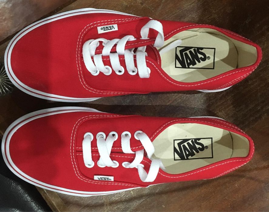 Sapatilhas VANS Autênticas Em vermelho Nº 39