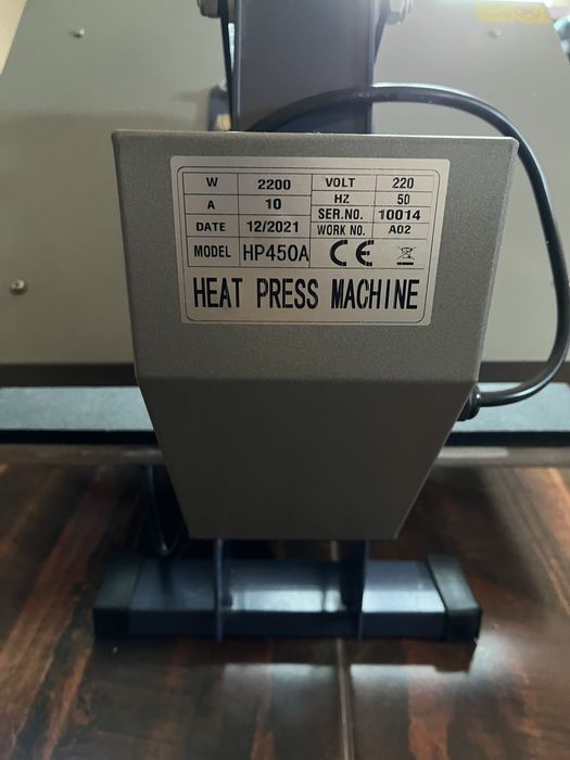 Планшетний термопрес My Print HP450A (40x50см.)