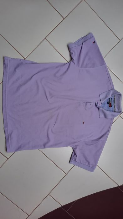 Koszulka Polo fiolet/ wrzos L