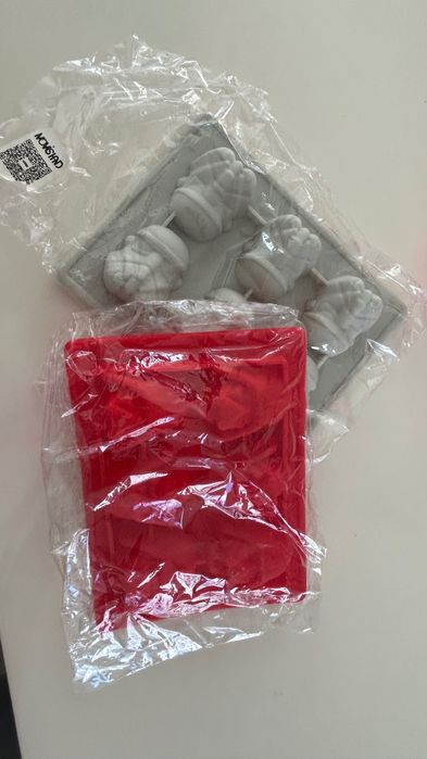 Formas para modelagem em gel