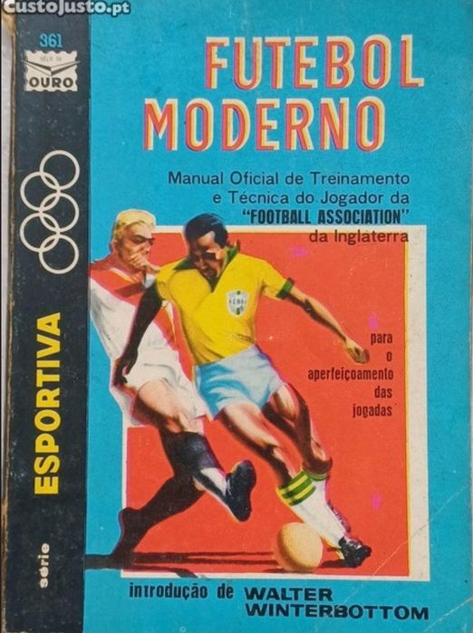 Futebol 3 Livros Antigos Raros