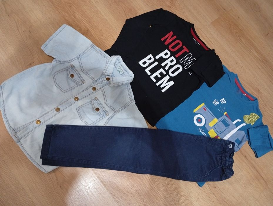 Ubranka 116 cm chłopak