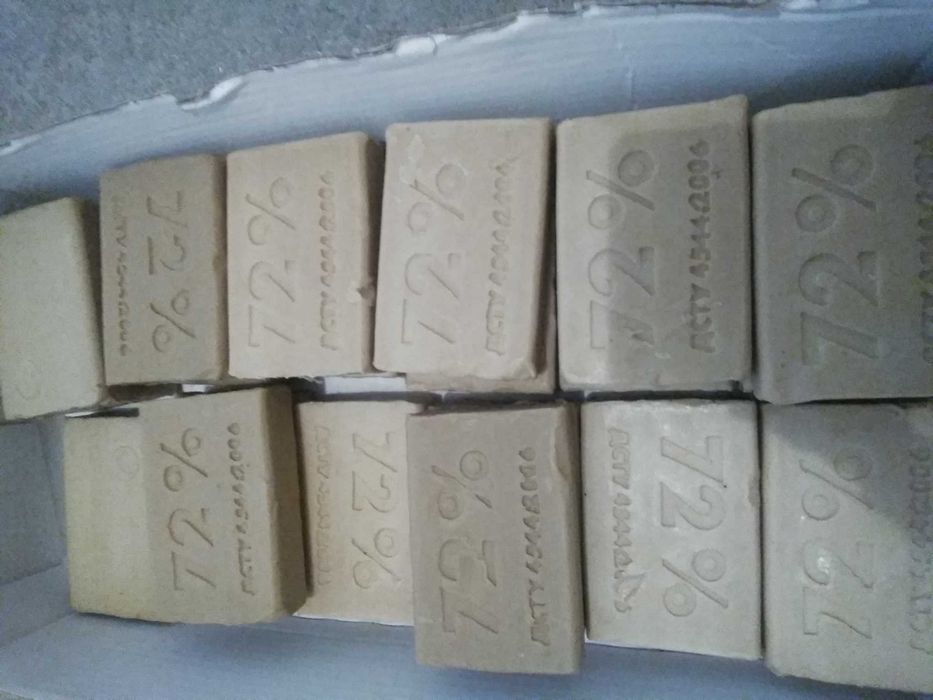 Szare mydło 72% Ukraina ok 150 gram