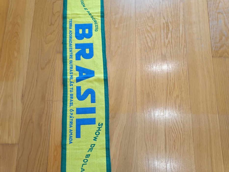 Brasil football scarf echarpe novo _B030