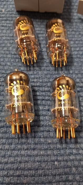 Par de Válvulas pré amp  12au7 PSvane S