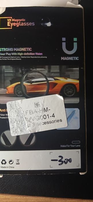 магнітні лінзи Anti Blue Light для Meta Quest 3.