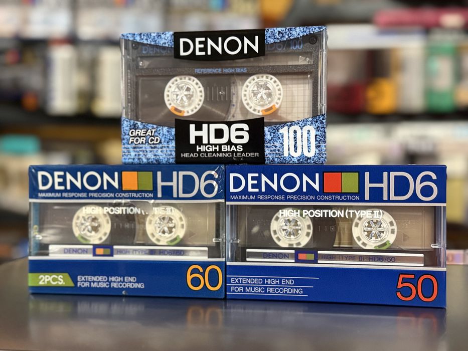 Продам аудио кассеты Denon
