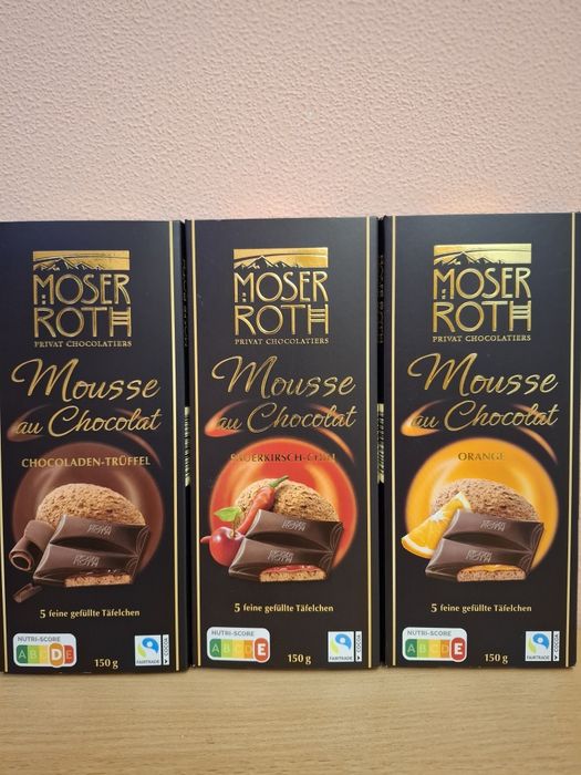 Шоколад Moser Roth 150г , Німеччина