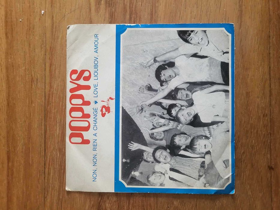 Disco Vinil | "Non, Non, Rien N'a Changé/Love, Lioubov, Amour", Poppys