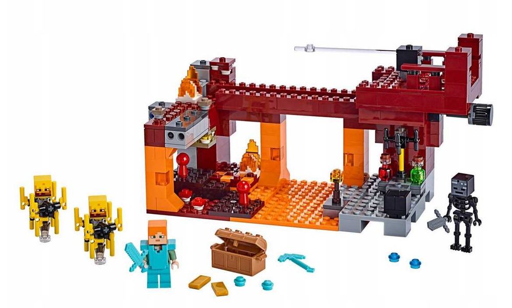 LEGO Minecraft Most Płomyków 21154