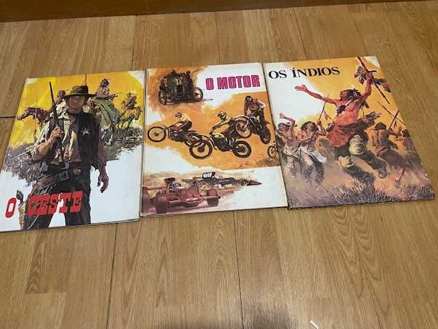 O Motor, O Oeste, Os Índios (3 livros)