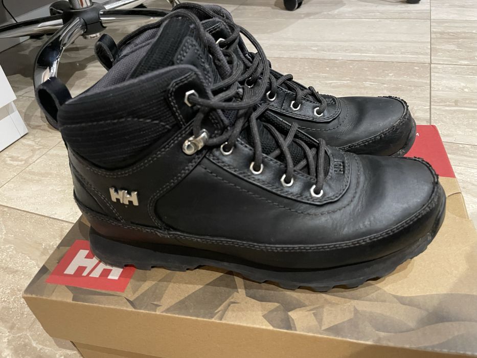 Super buty damskie czarne skóra nieprzemakalne HH r 38