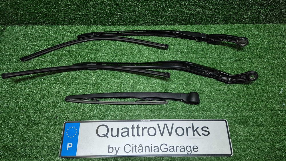 Hastes Escovas Limpa Para-Brisas / Traseira Audi A4 B6 B7 8E Originais - Excelente Estado