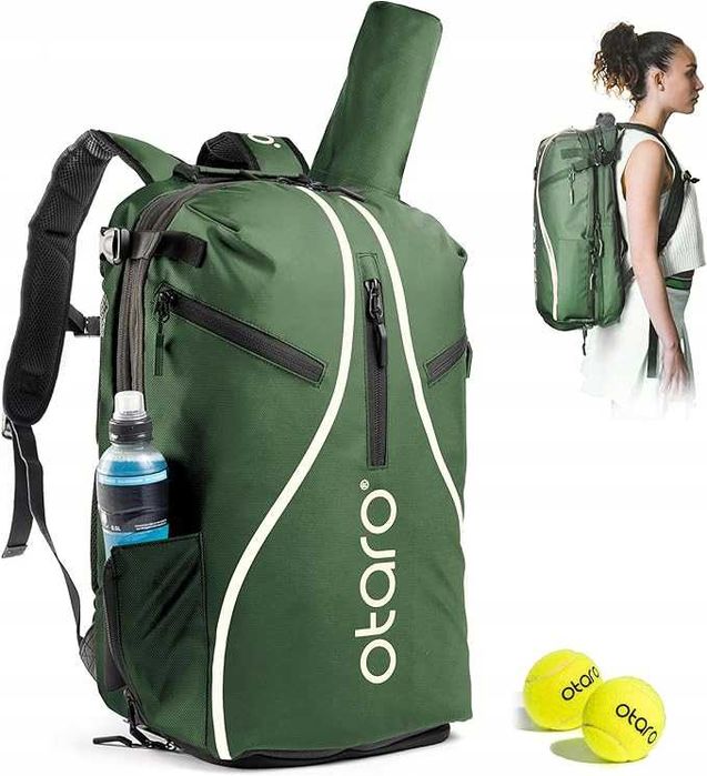 Otaro Plecak Tenisowy z Przegrodą na Buty Premium + akcesoria 42L NOWY