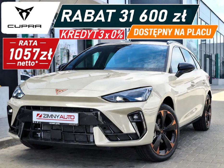 Cupra Leon Sportstourer 1.5 TSI 150 KM, DinamicaŞ, Pakiet EDGE, DYNAMIC DESIGN