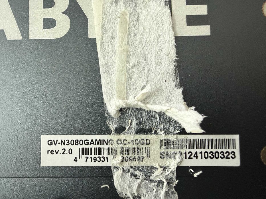 Gigabyte GeForce RTX 3080 Gaming OC 10GB