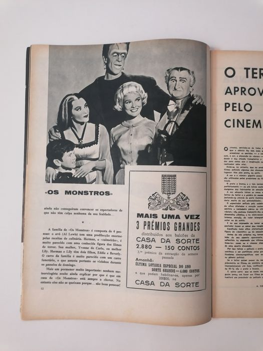 Conjunto 2 revistas TV Semanário RádioTelevisão Portuguesa, 1964 e 65