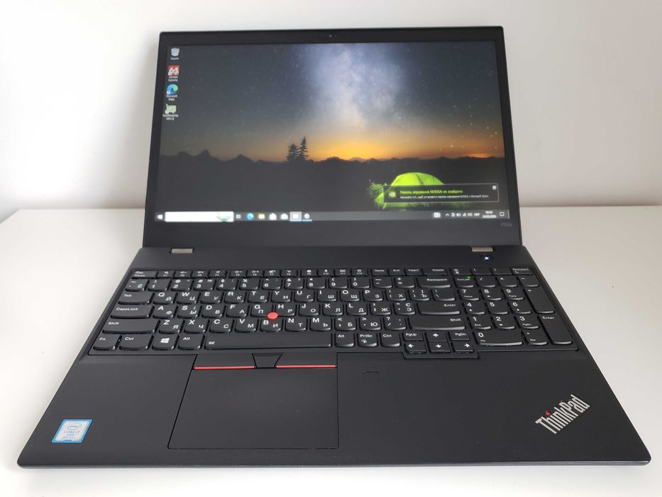Lenovo ThinkPad P52s, i7-8650U, 16Gb, 256Gb, 2Gb Quadro P500, 2АКБ