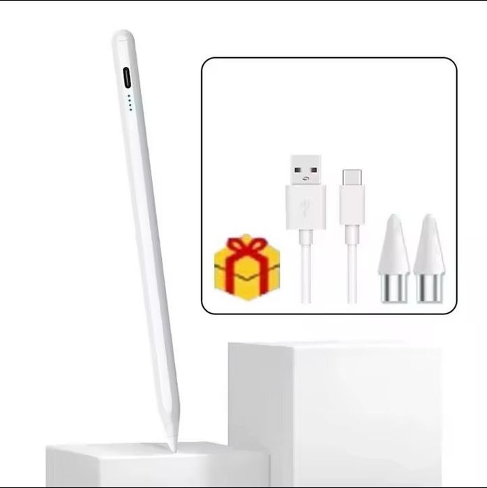 Універсальний стилус стілус білий белый для любого телефону, планшету,