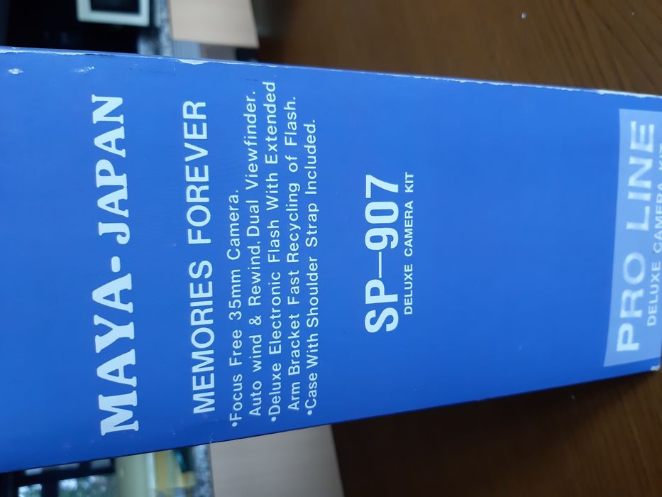 Câmara fotográfica SP-907 Pro Line