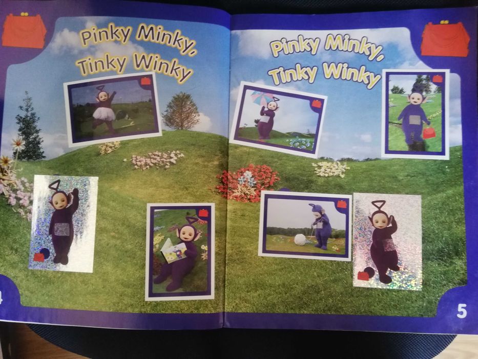 Caderneta Teletubbies