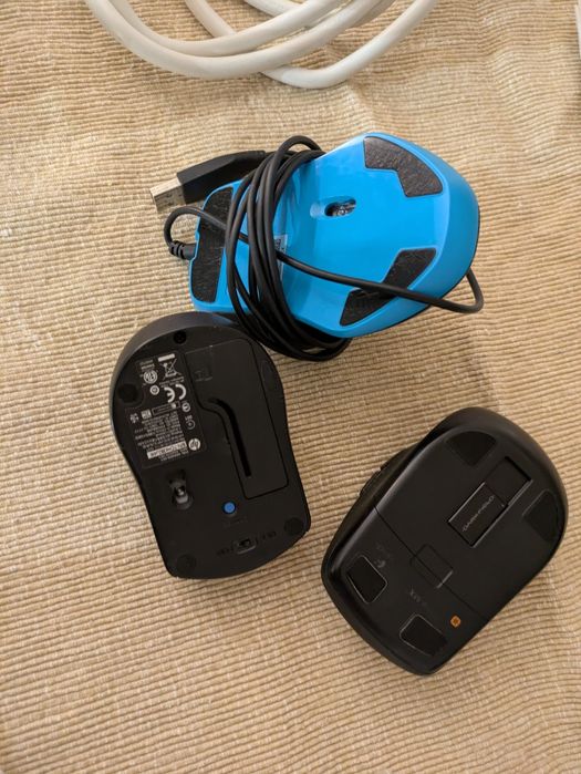 3 ratos de computador