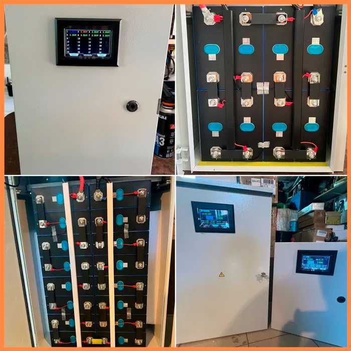 Аккумулятор железофосфатный LiFePo4 48В 24В 105А×230A×280A