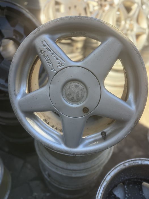 Jantes usadas Azev 15 5x112 raras old school vw passat