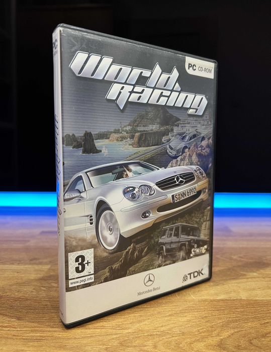 Mercedes-Benz World Racing (PC EN 2003) DVD BOX premierowe wydanie
