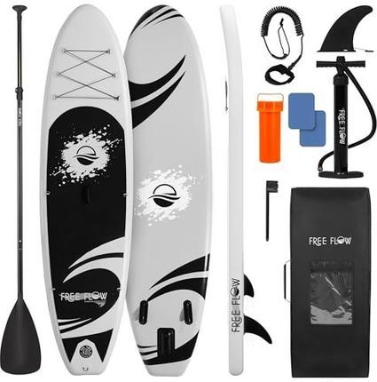 Deska SUP Pompowana SereneLife Free Flow Zestaw Premium  Używana