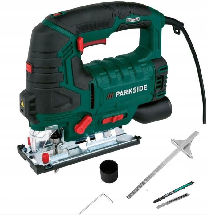 PARKSIDE Wyrzynarka Przecinarka Piła do Drewna 800W Elektroniczna