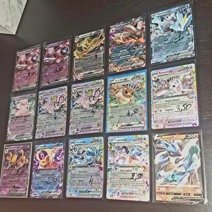 Cartas Pokémon pikachu