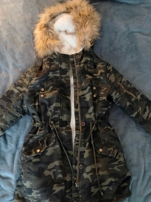 Sprzedam: Kurtka zimowa/ wielosezonowa parka moro