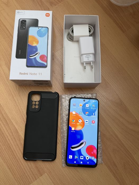 Xiaomi Redmi Note 11 6+6/128 NFC,Комплект повний,Стан добрий,Наложка можлива