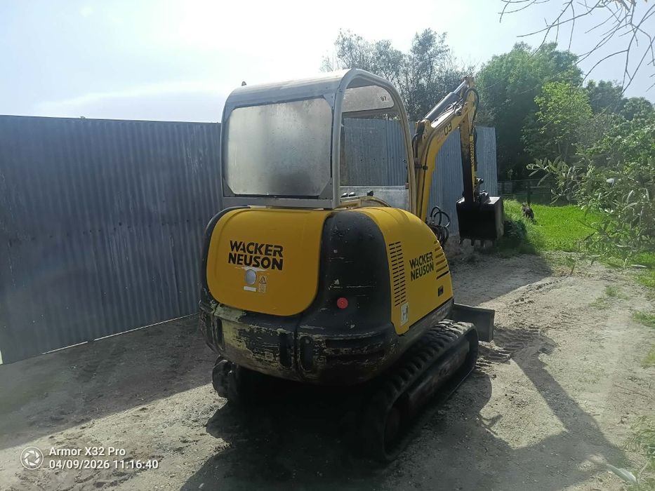 Mini giratória Wacker Neuson 2.5ton